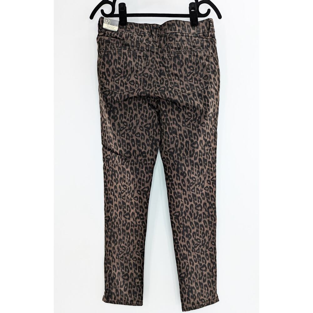 Wit & Wisdom Jeans Ab Solution Leopard Print High Rise Pants Size 0 - Picture 4 of 13